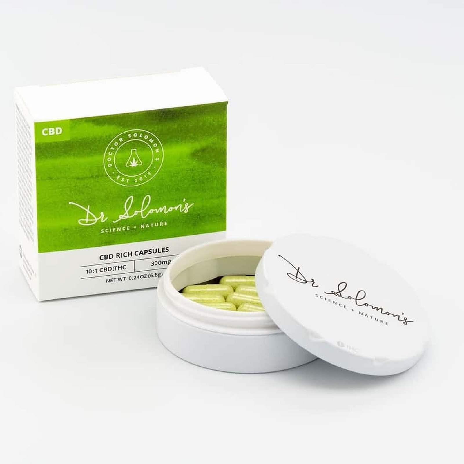 10:1 (CBD:THC) Capsules